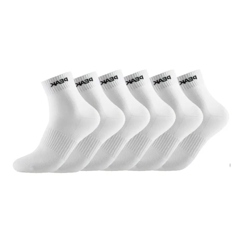 PEAK Mid Calf Socks Unisex 6 Pack-4