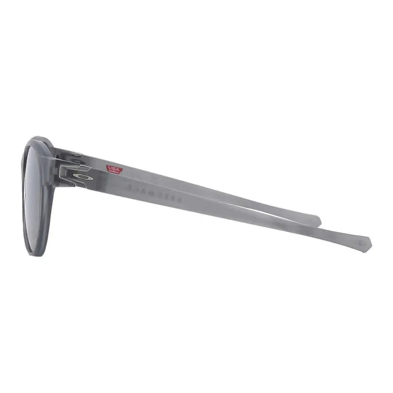 Oakley Plastic Round Sunglasses Men's Black-3