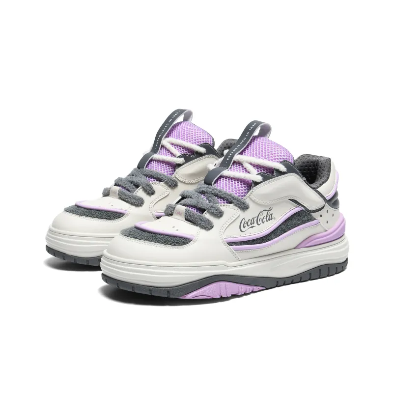 Coca Cola Anti Slip Wear Resistant Low Top Skateboard Shoes Unisex-20