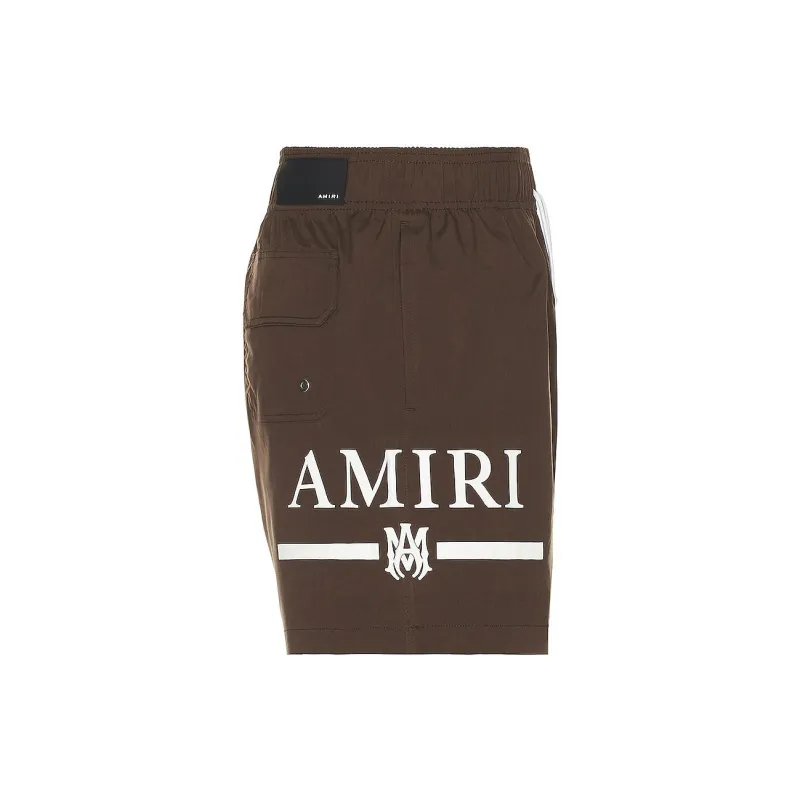AMIRI Ma Bar Logo Swim Trunks-2