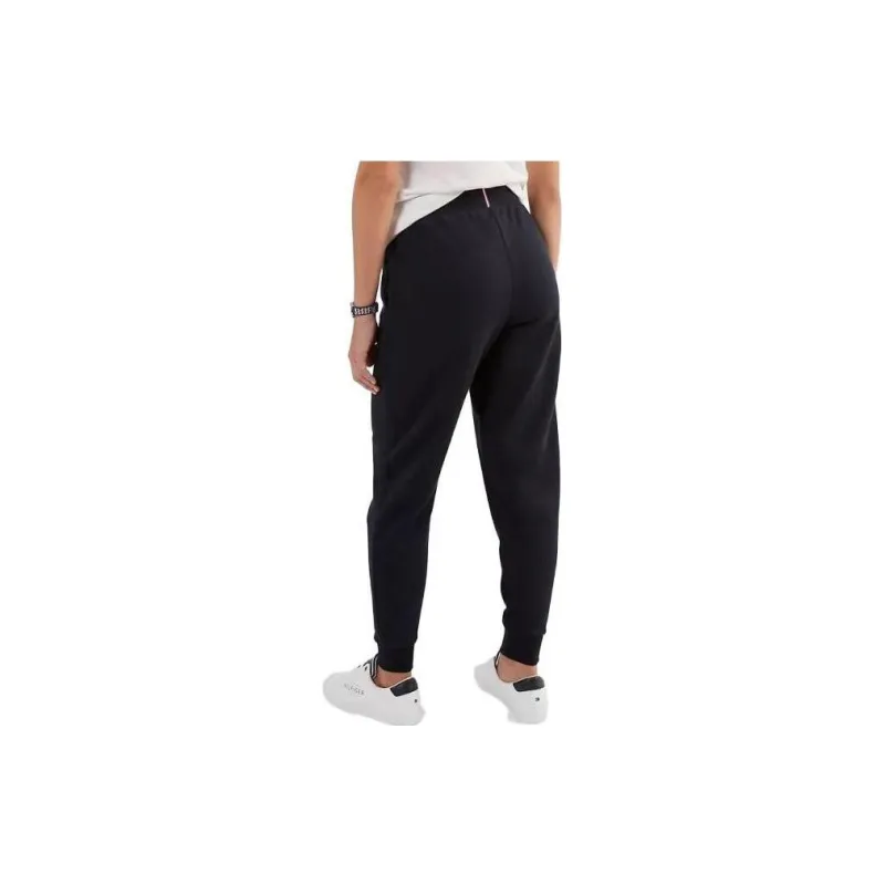 Tommy Hilfiger Relaxed Fit Solid Sweatpant Pants Casual Pants Women's Black-1