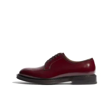 SCAROSSO Harry Round Toe Derby Shoes