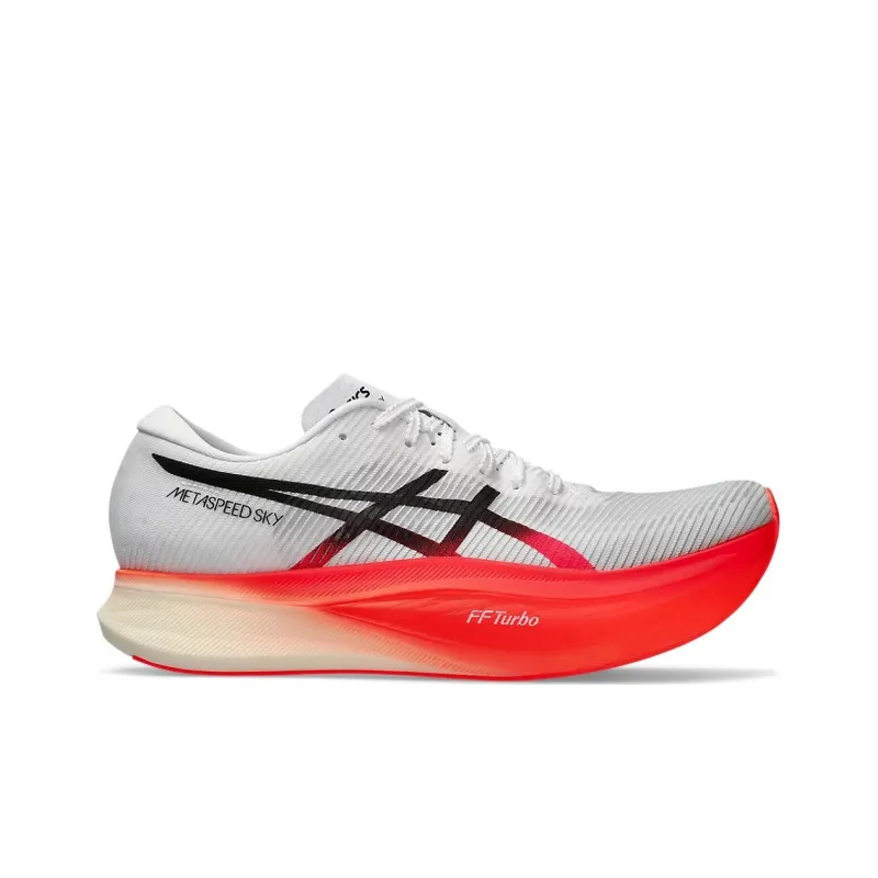 Asics Metaspeed Sky+ White Sunrise Red-1