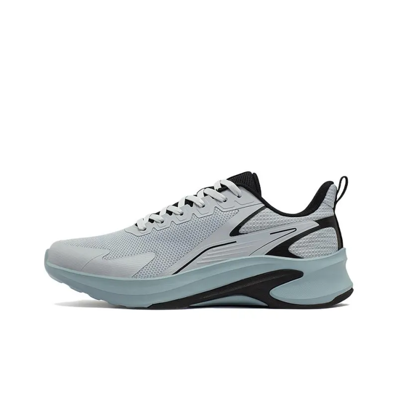 361° Abrasion Resistant Breathable Low Top Running Shoes Men's Blue-0