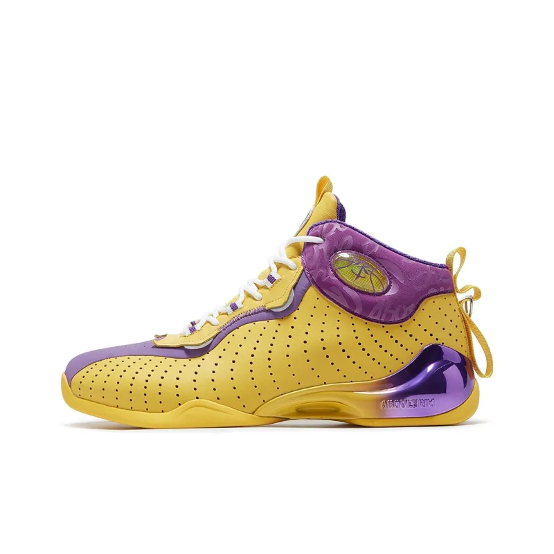 ABOVE THE RIM Wear-Resistant Slip-Resistant Mid-Top Vintage Basketball Shoes Men's-6
