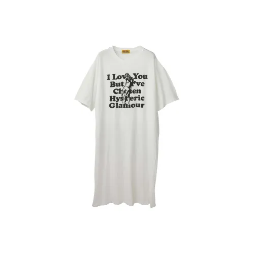 HYSTERIC GLAMOUR Short-Sleeved Dresses Women's White