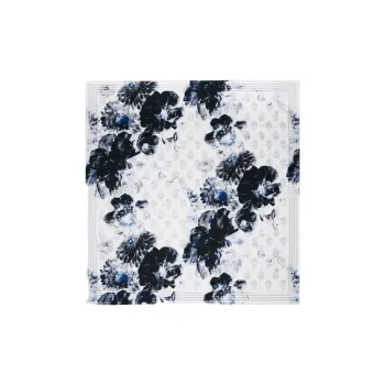 Alexander McQueen Floral Printed Scarf
