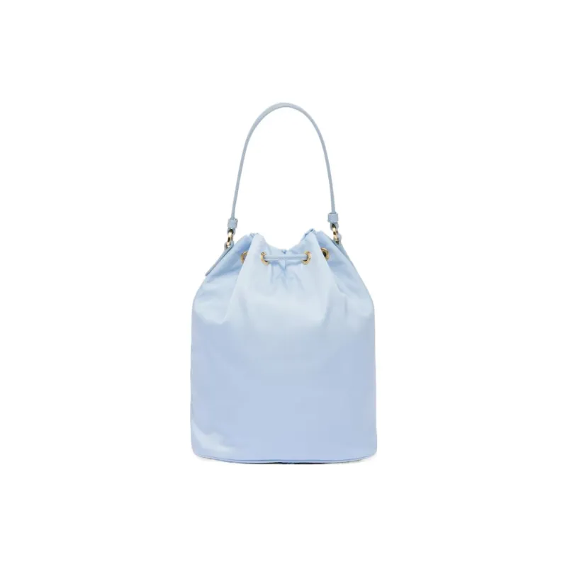 PRADA Nylon Bucket Bags Handbags Regular Women's Blue-2