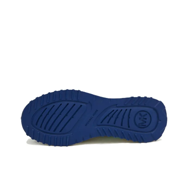 MICHAEL KORS Theo Slip-Resistant Low-Top Sports Casual Shoes Women's White Green Blue-4