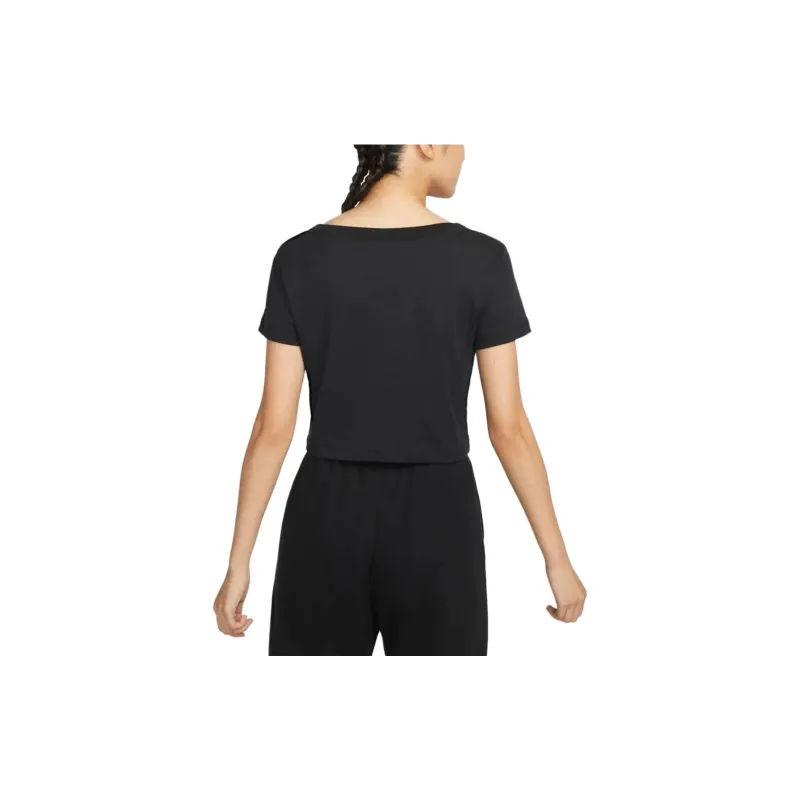 Nike Crop Top Air T-Shirt Women's Black-1