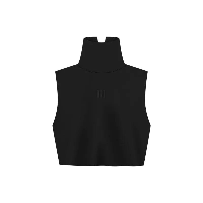 Adidas X Fear Of God Athletics Women's High Neck Crop Top Black-1