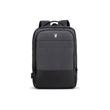Playboy Backpacks Gray