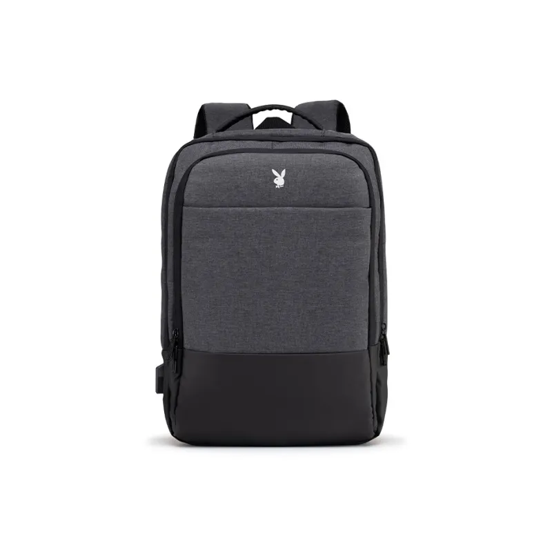 Playboy Backpacks Gray-0