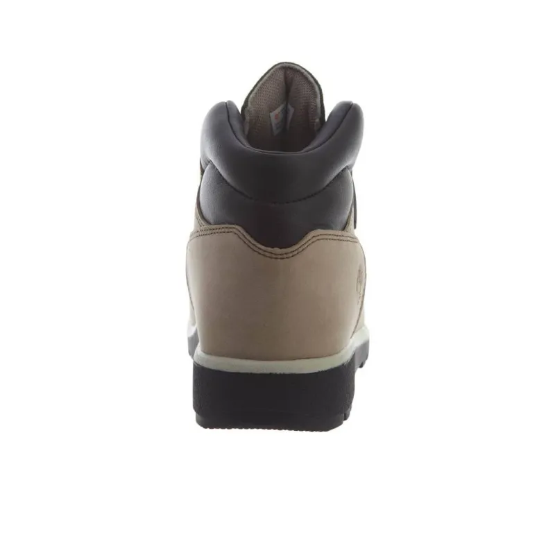 Timberland Cushioning, Wear Resistant Mid Top Kids' Outdoor Shoes Brown Green Teenagers-3
