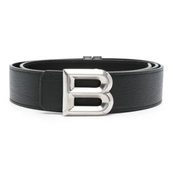 BALLY Logo-plaque Buckle Belt