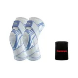 Blue Gray+Black Wrist Brace