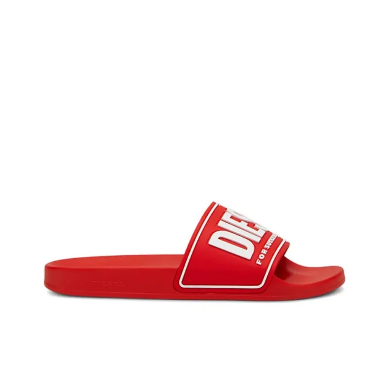 DIESEL Sa Mayemi Cc Logo Embossed Pool Slides-1
