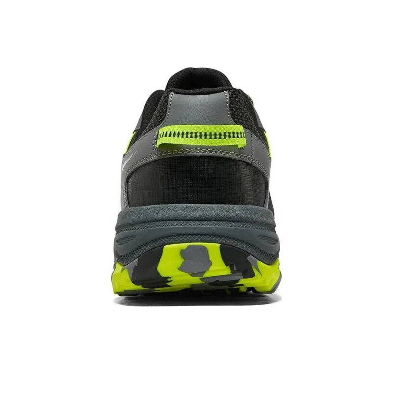 Skechers Non slip Lightweight Low Top Running Shoes Men's Green-2