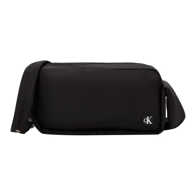 CALVIN KLEIN Fabric Crossbody Bag Women's Space Black-0