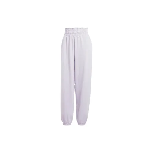 Adidas Knitted Sweatpants Women's Light Purple