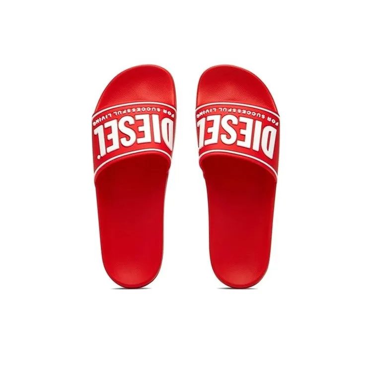 DIESEL Sa Mayemi Cc Logo Embossed Pool Slides-3