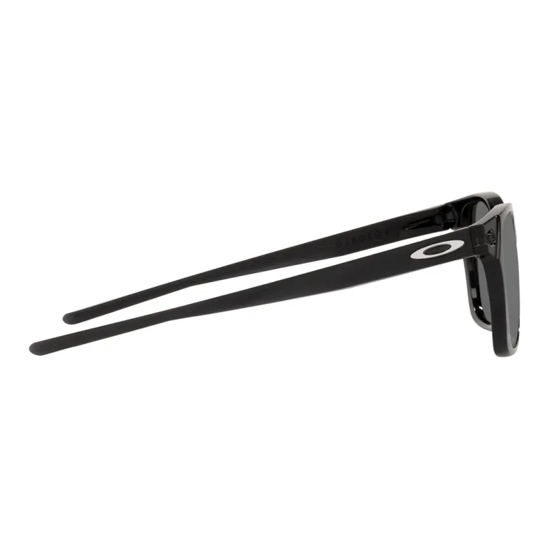 Oakley Plastic Square Sunglasses Men's Black-4