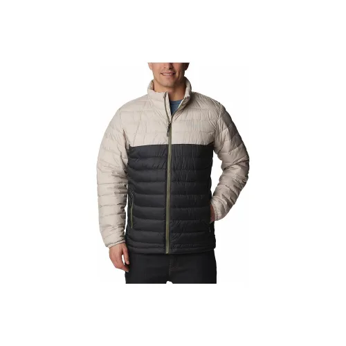 Columbia Powder Jackets Men Dark Black