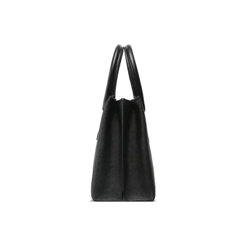 MICHAEL KORS MK Ruby Cow Leather Tote Bag, Shopping Bag, Handbag Trumpets Women's Black-3