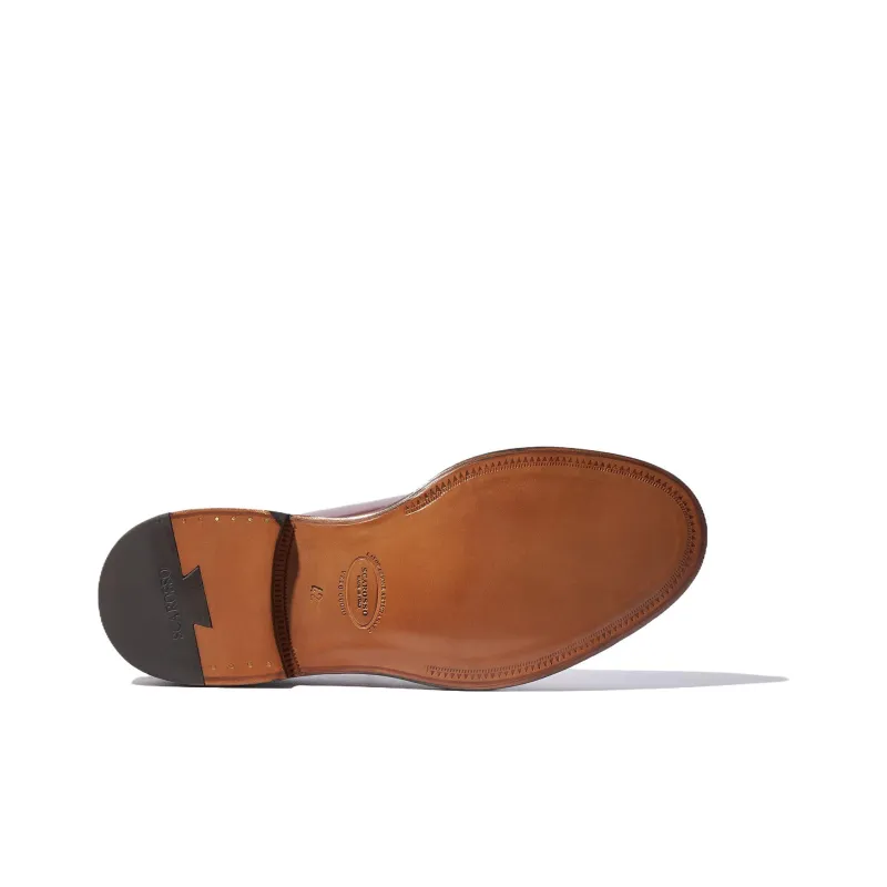 SCAROSSO Harry Round Toe Derby Shoes-3