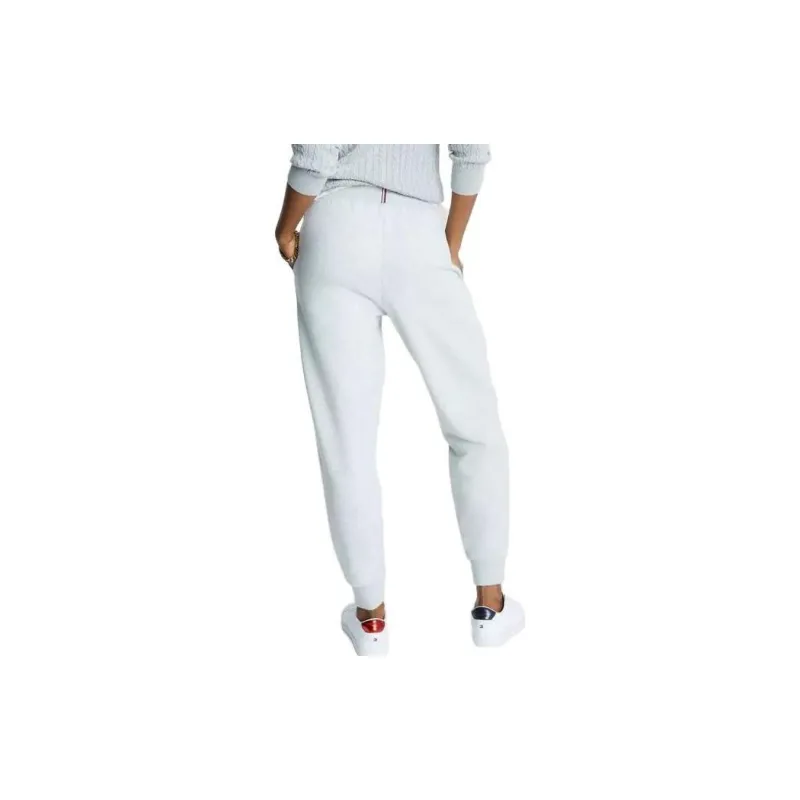 Tommy Hilfiger Relaxed Fit Solid Sweatpant Pants Casual Pants Women's Gray-1
