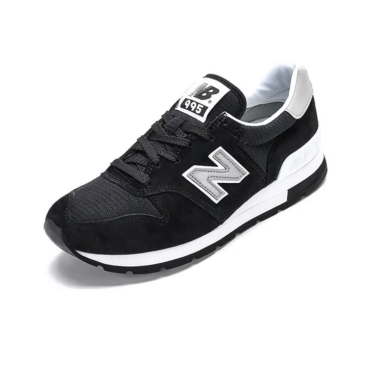 New Balance 995 Made In Usa 'Black Silver'-1