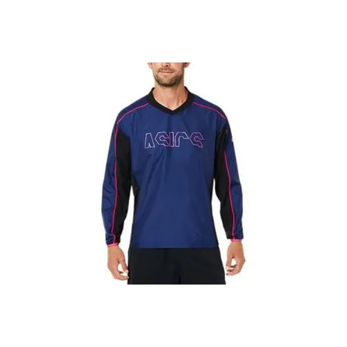 Asics Warm-up T-Shirts Unisex Blue