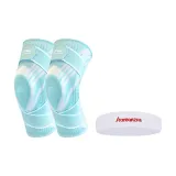 Turquoise+White Headband