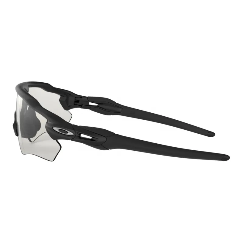 Oakley Plastic Irregular Shape Sunglasses Men's Black-2