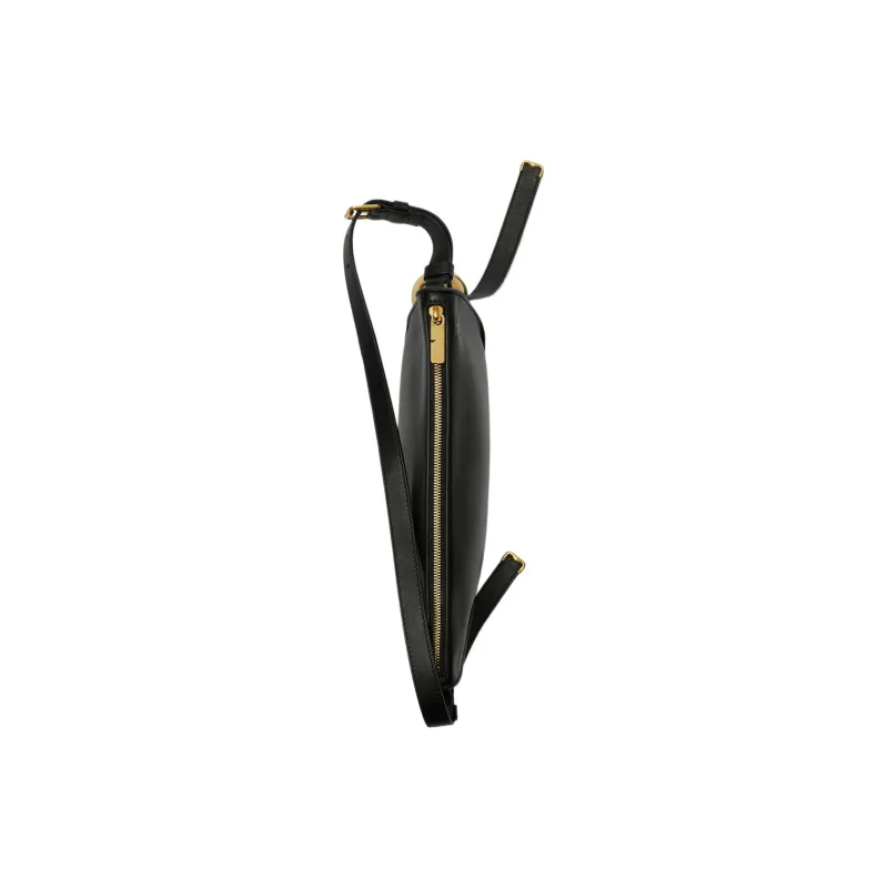 Burberry Lambskin Crossbody Bag, Shoulder Bag Women's Black-3