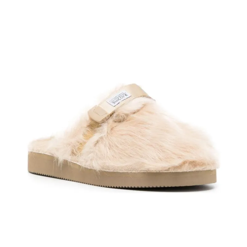 Suicoke Zavo Zeu Logo Patch Flat Slippers Women's-2