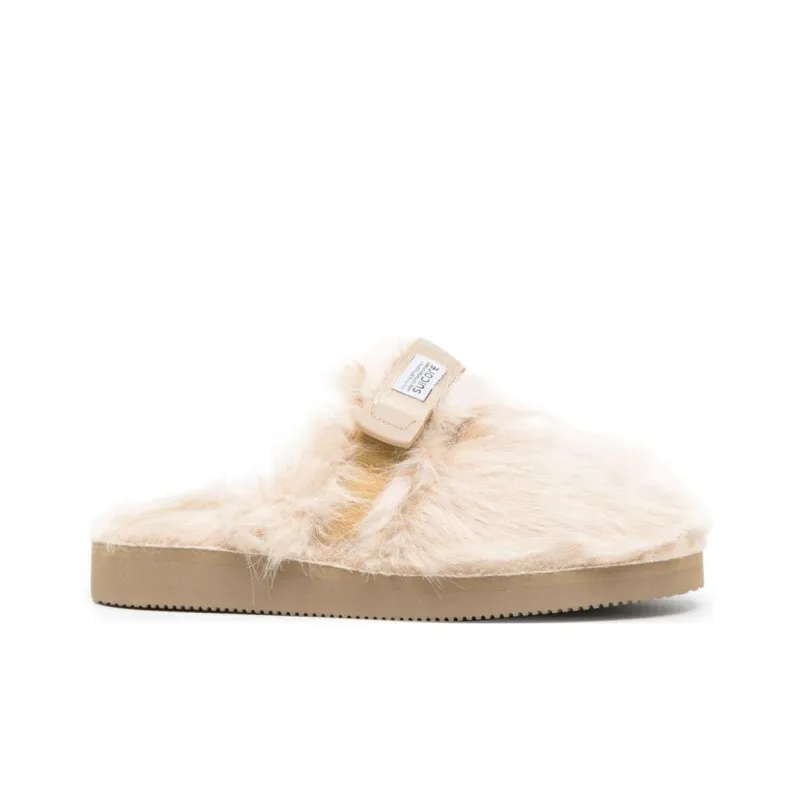 Suicoke Zavo Zeu Logo Patch Flat Slippers Women's-1