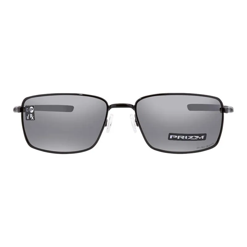 Oakley Metal Rectangular Sunglasses Men's Gray-0