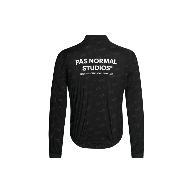 PAS NORMAL STUDIOS Mechanism Late Drop Cycling Clothing Men's Black Patterned/Black Contrast-2