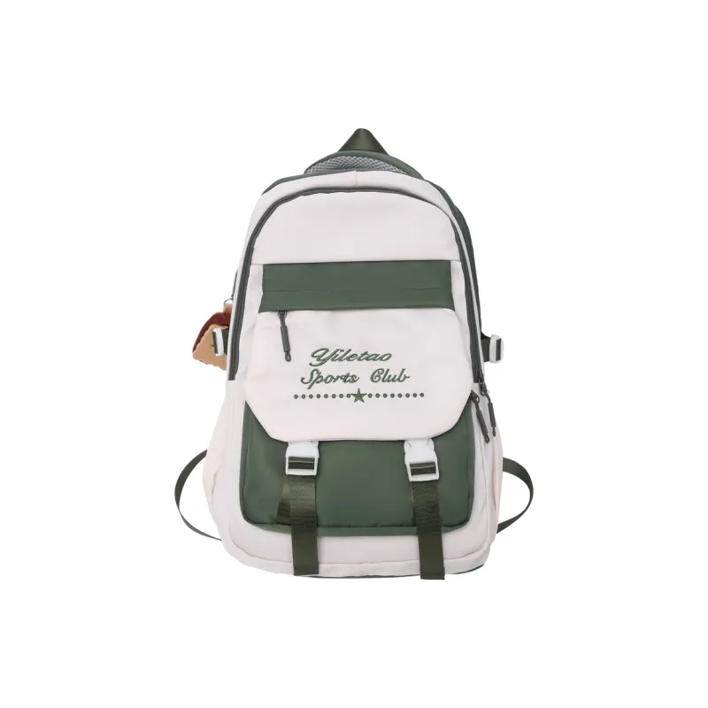 NIGEER Nylon Backpacks Regular Women's Black/Blue/Red/White/Green-11