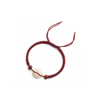 Full House Hetian Jade Bracelets Unisex Pale Greenish-White Jade