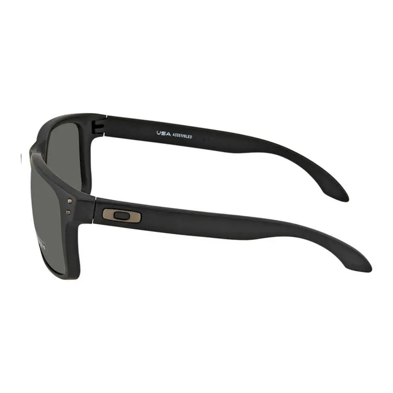 Oakley Plastic Square Sunglasses Men's Black-2