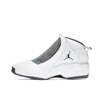 JORDAN 19 Retro White Flint Grey