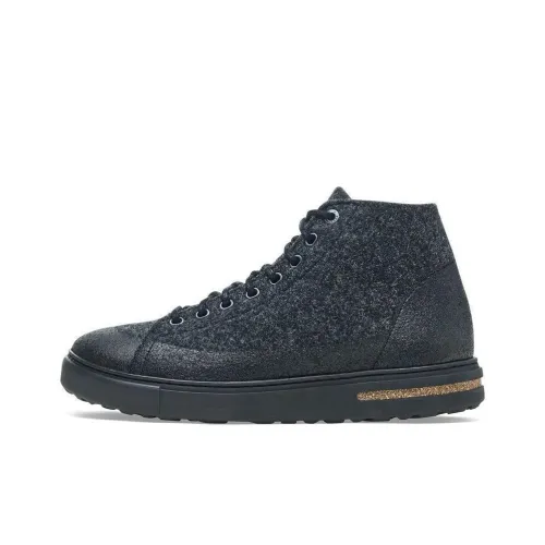 Birkenstock Mid-Top Skateboard Shoes Unisex Black Narrow Fit