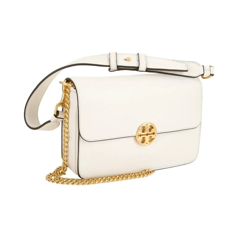 TORY BURCH Chelsea Leather Shoulder Bag Crossbody Bag Regular Women's Ecru-4