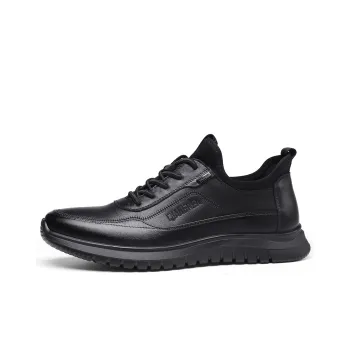 Strongman Casual Shoes Men Low-Top Black