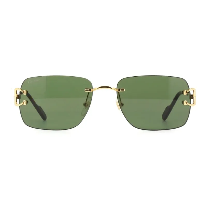 Cartier Rectangle Frame Sunglasses-1