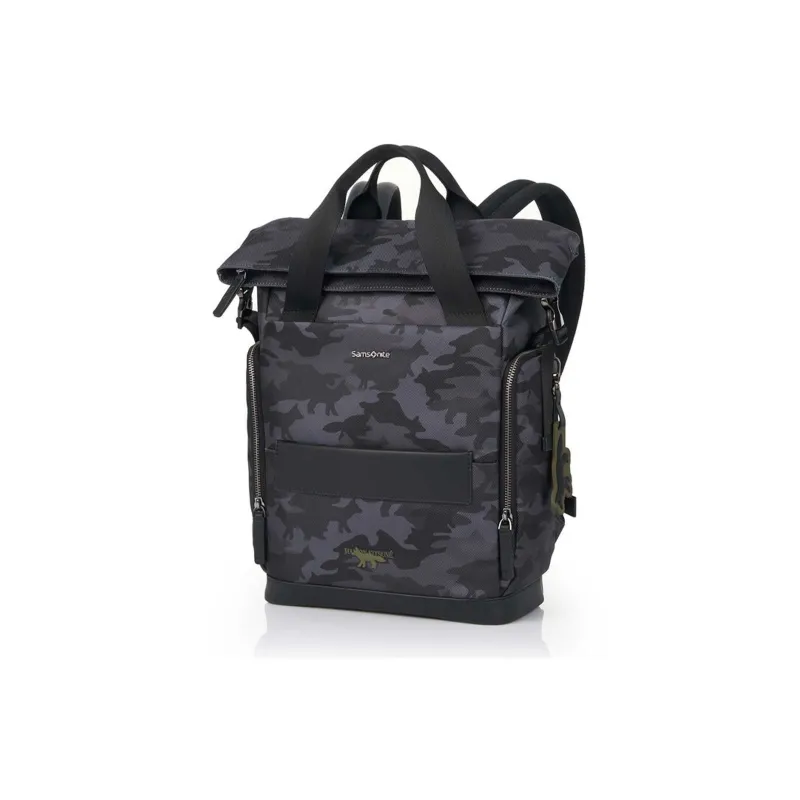 SAMSONITE MK Collaboration Polyester Backpack Regular Unisex Black Camouflage & Black-1