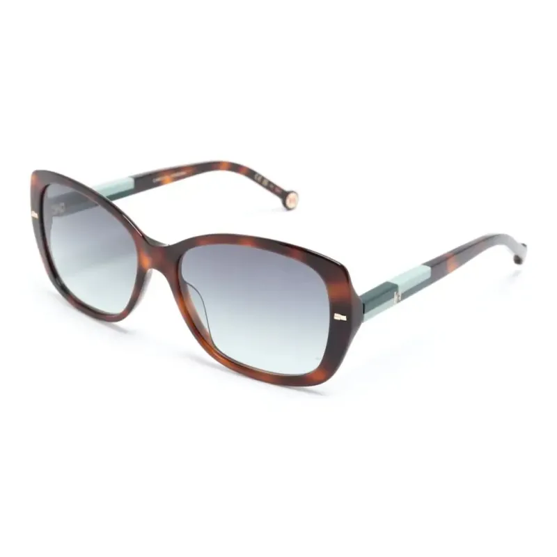 CarolinaHerrera Tortoiseshell Butterfly frame Sunglasses-0