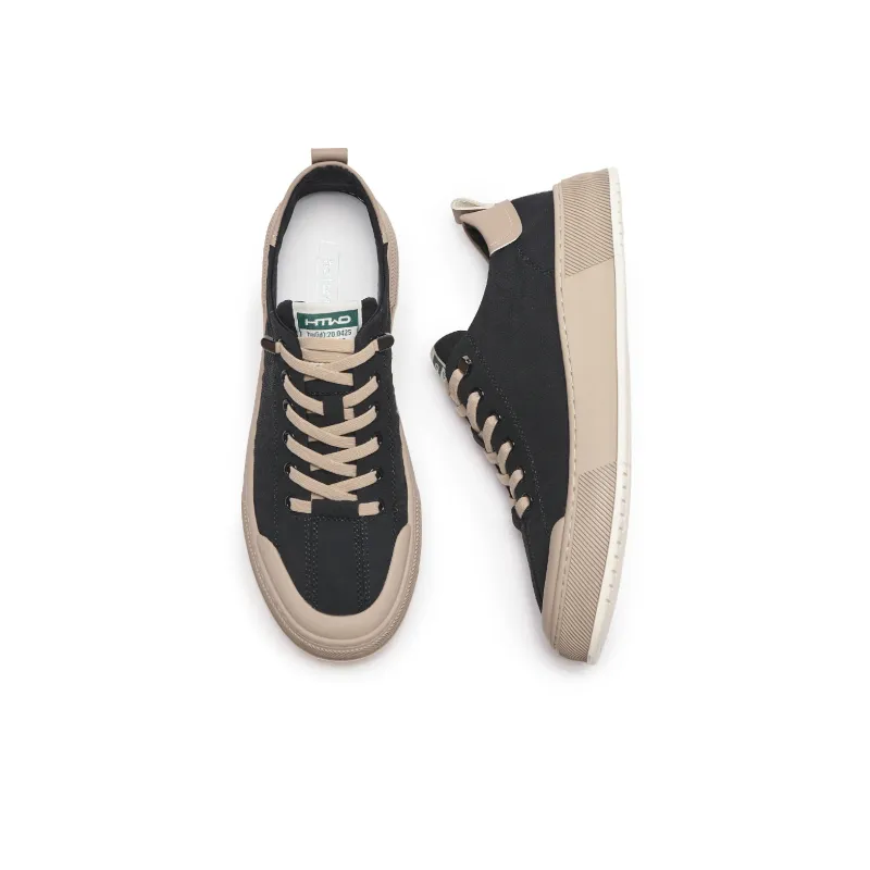 Hotwind Abrasion Resistant Low Top Skateboard Shoes 3.5cm Men's-3